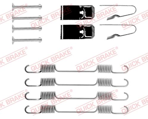 QUICK BRAKE Комплектующие, тормозная колодка 105-0602